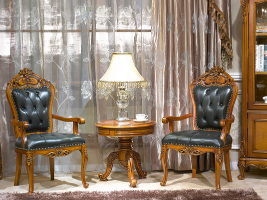 ISO9001 Living Room Wood Frame Leisure Chair Home Hotel Armchair