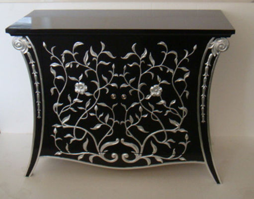 ตู้ไซด์บอร์ดโบราณจีน Grillwork