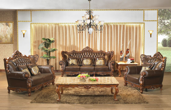 กำหนดเอง 2021 เฟอร์นิเจอร์ห้องนั่งเล่นหรูหรา Sectionals โซฟาผ้าโบราณ