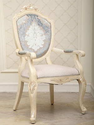 SGS Solid Wooden Oak Retro เก้าอี้รับประทานอาหารหุ้มเบาะ Chenille Cover