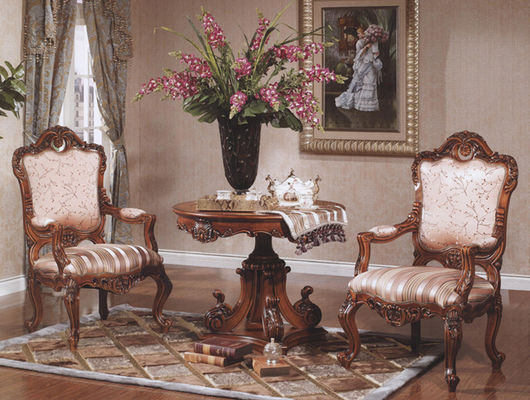 European Italian Modern Classic Leisure Armchair Luxury Royal Leisure Chairs With Arm