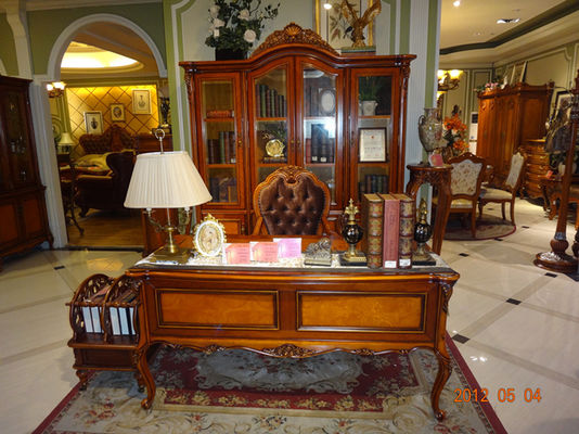 ISO9001 Modern Executive Office Furniture ชุดโต๊ะคอมพิวเตอร์สำหรับโฮมออฟฟิศ