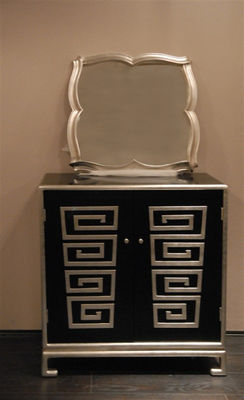 ตู้ไซด์บอร์ดโบราณจีน Grillwork