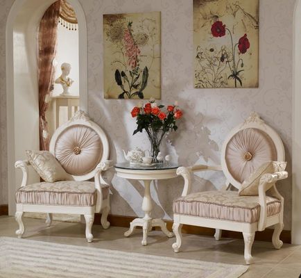 ODM Chenille ลินินแชมเปญห้องนั่งเล่นที่ทันสมัยเก้าอี้กำมะหยี่อาร์มแชร์